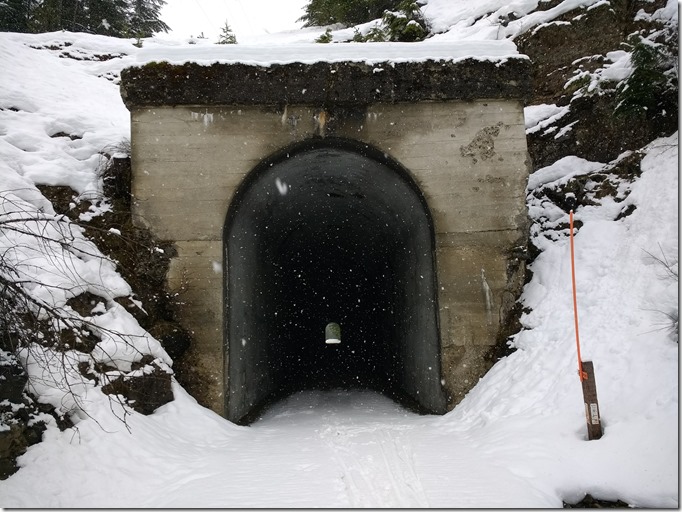 Entrance to the Whittier Tunnel on the Iron Horse Trail Entrance to the Whittier Tunnel on the Iron Horse Trail