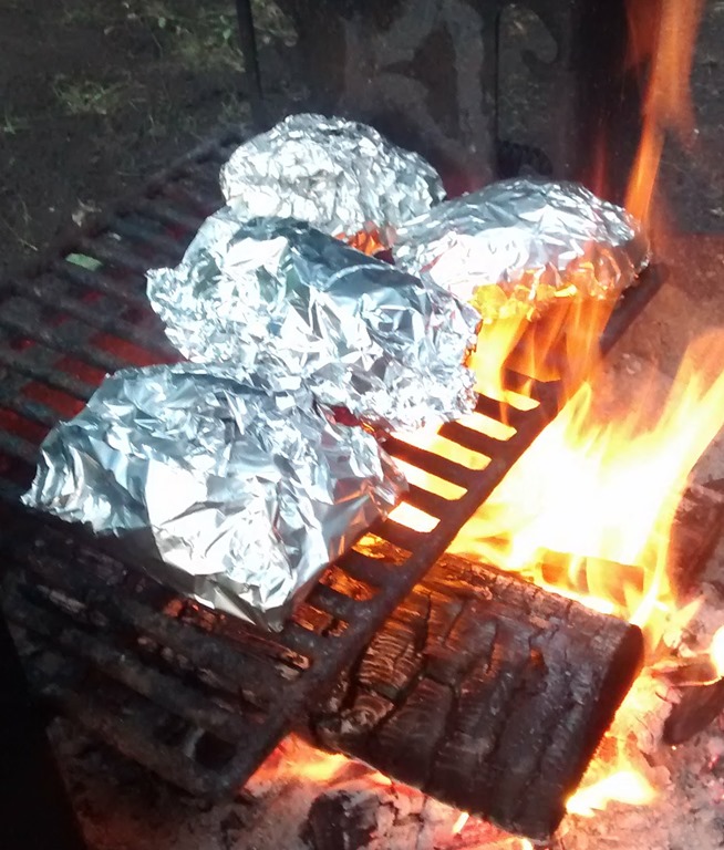 Campfire Buffalo Chicken Foil Dinners Ordinary Adventures