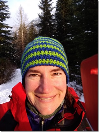 Happy Snowshoer gold creek valley snowshoe Happy Snowshoer gold creek valley snowshoe