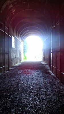 Light at the end of a very dark and narrow tunnel